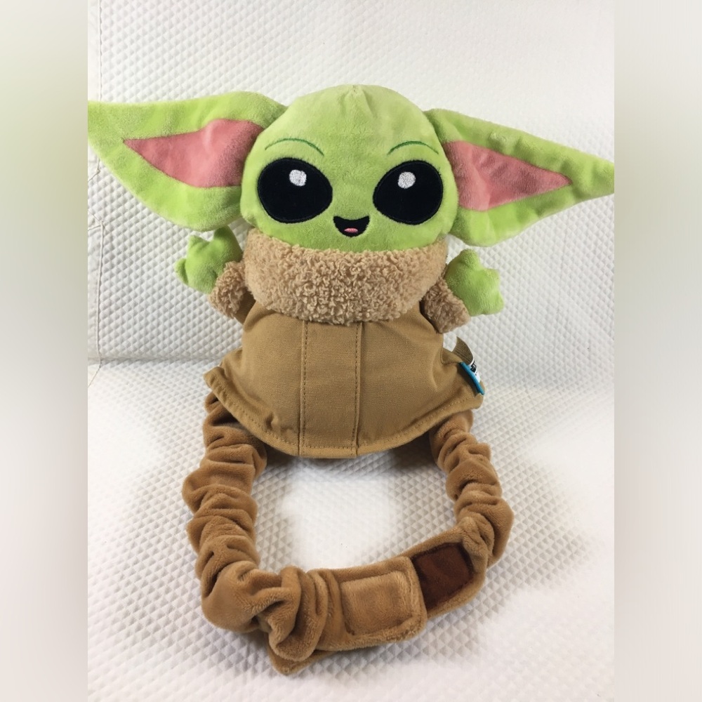 Green Baby Yoda Plush Bark Box Star Wars Mandalorian Ride-Along Grogu Toy kids